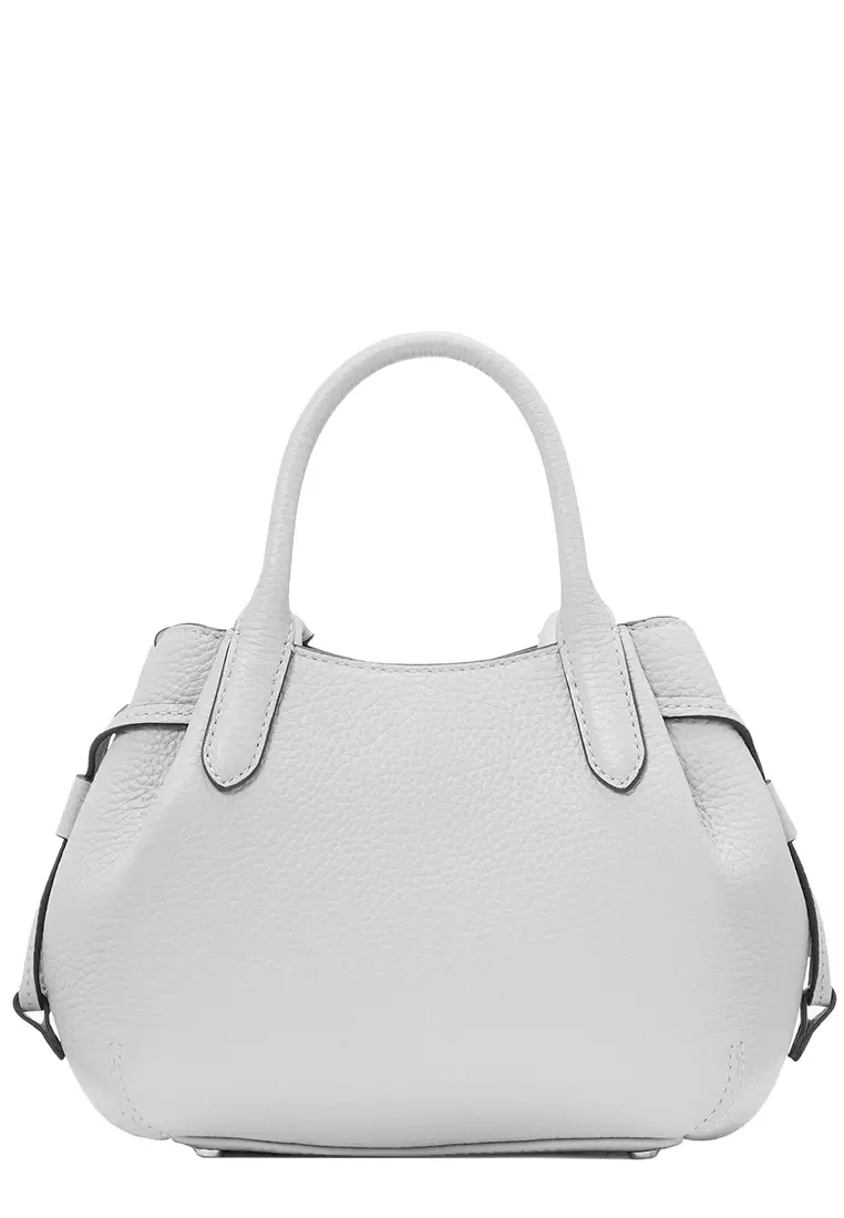 Dumpling Mini Satchel Bag in Mountain Grey KI859