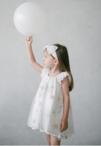 white toddler dress