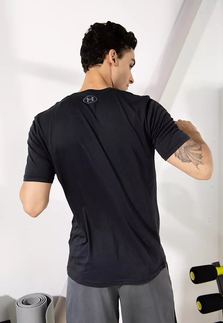 Under Armour Sportstyle logo t-shirt in black