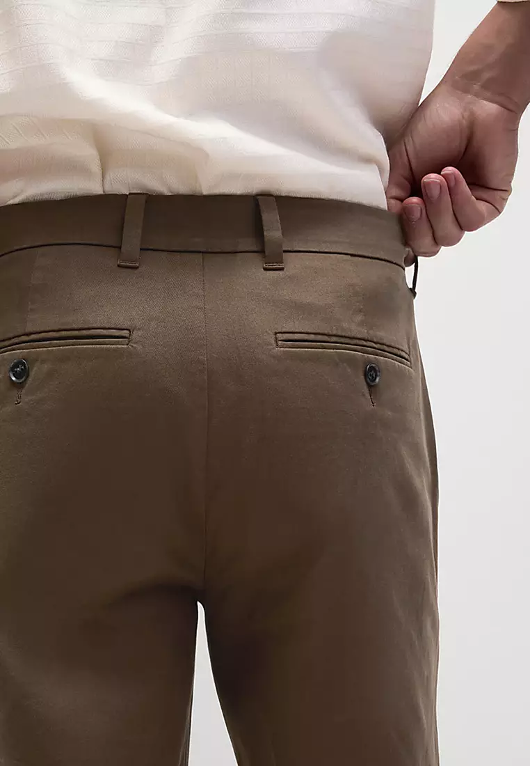 Regular Fit Stretch Chinos
