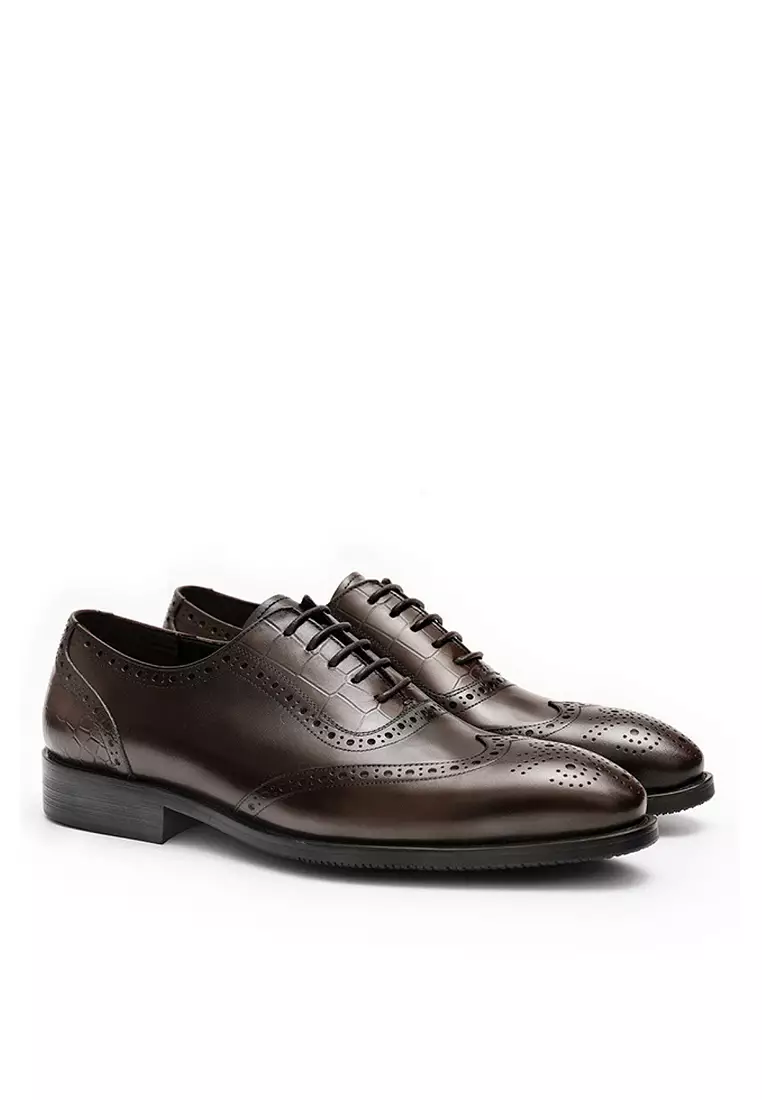 Buy Twenty Eight Shoes VANSA Brogue Top Layer Cowhide Oxford Shoes VSM ...