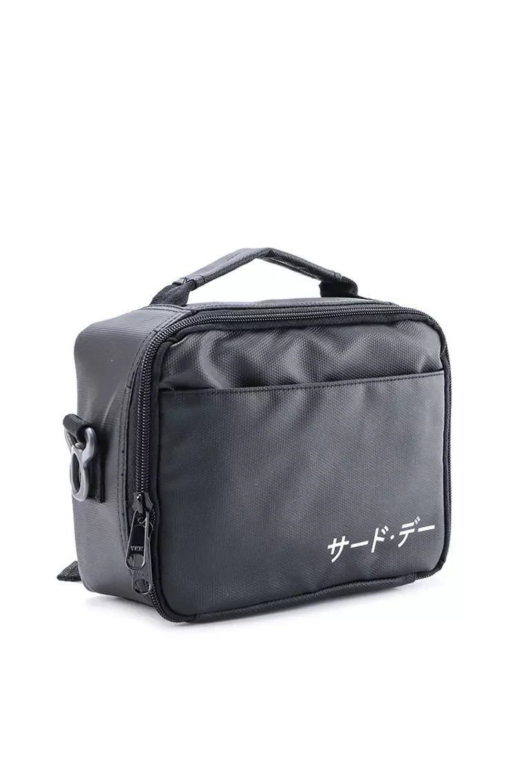 AMB08 Tas sepeda Botol Minum Katakana Hitam