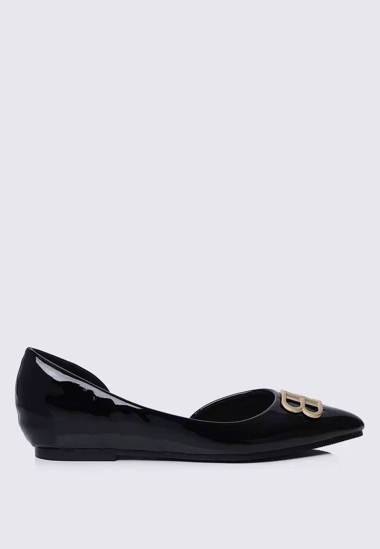 Discount on My Ballerine  shoes - SKU: My Ballerine Amina Comfy Ballerina In Black