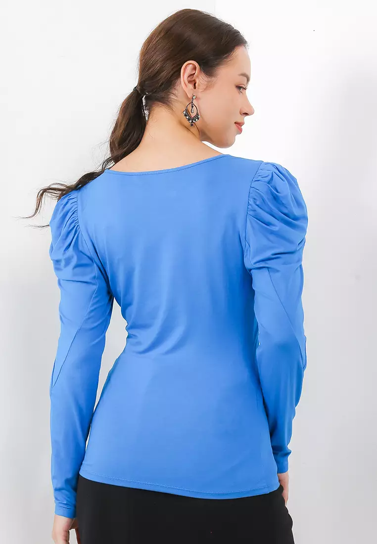Chanira Karina Blouse-Turquoise