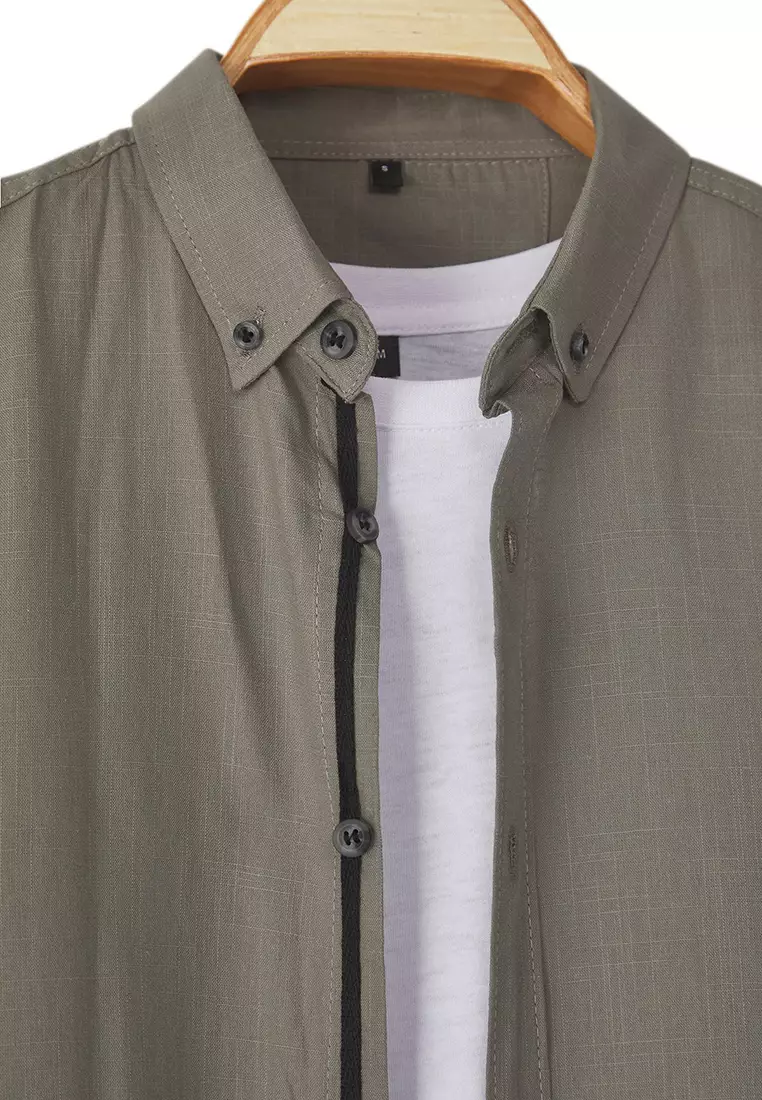 Basic Slim Fit Shirt