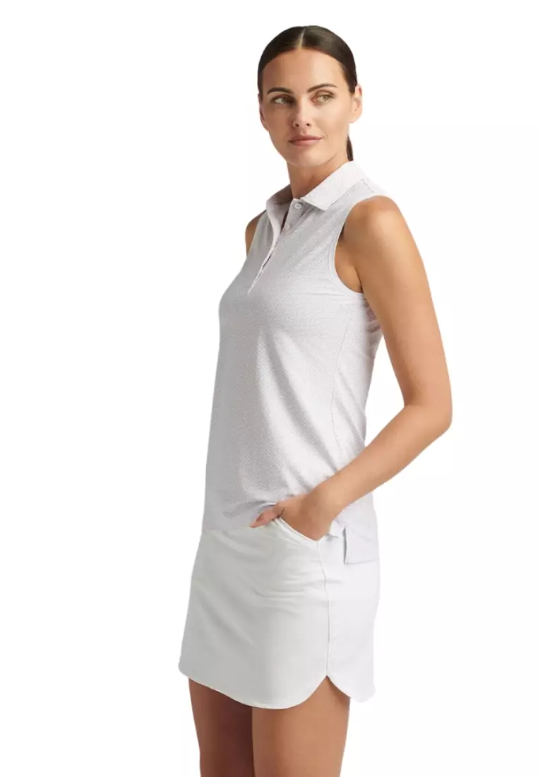 Women's Spritzer Banded Sports Mesh Sleeveless