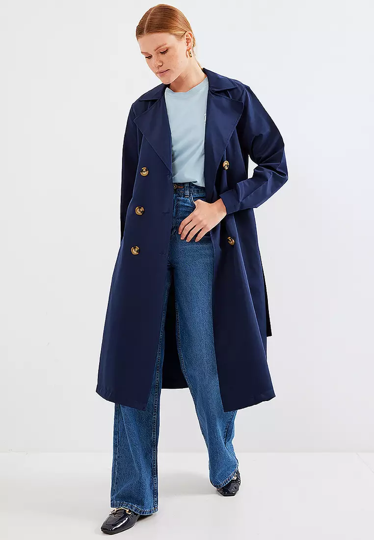 Double Breasted Trench Coat