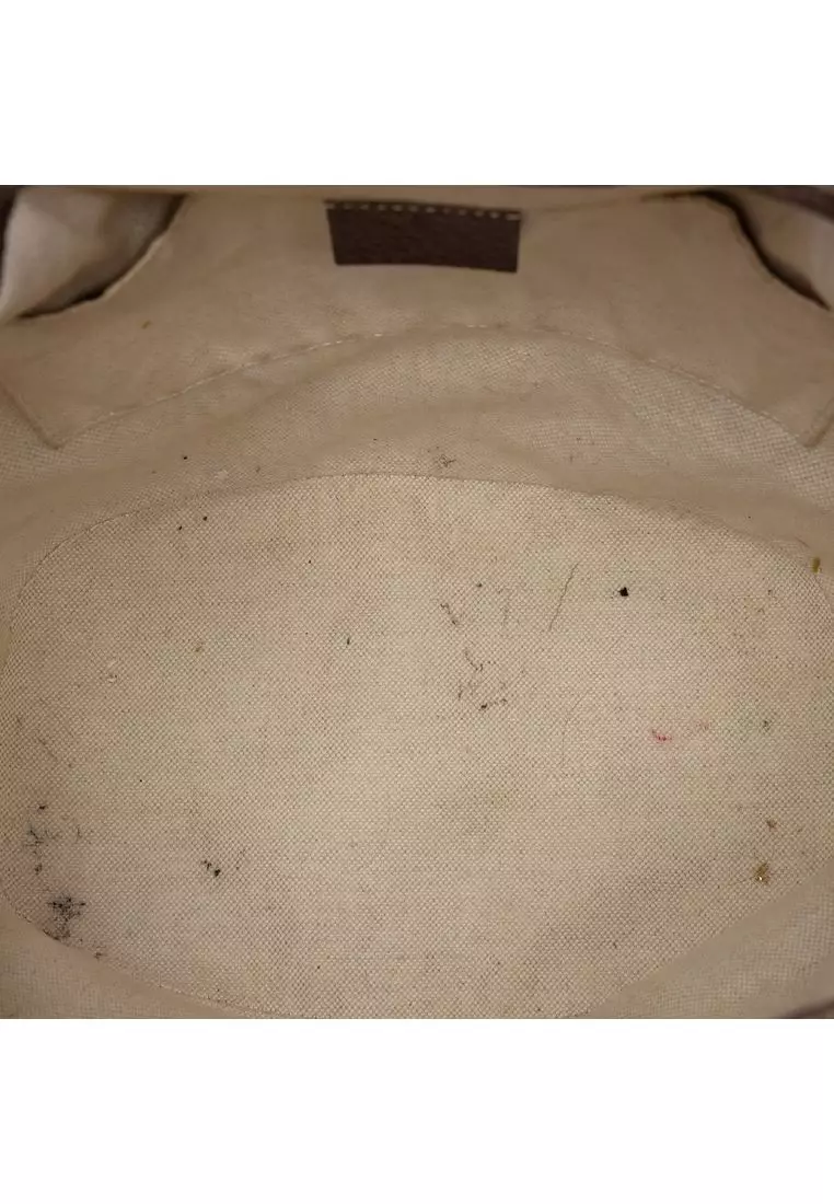 Pre-Loved Gucci Gg Supreme Neo Vintage Drawstring Bucket Bag