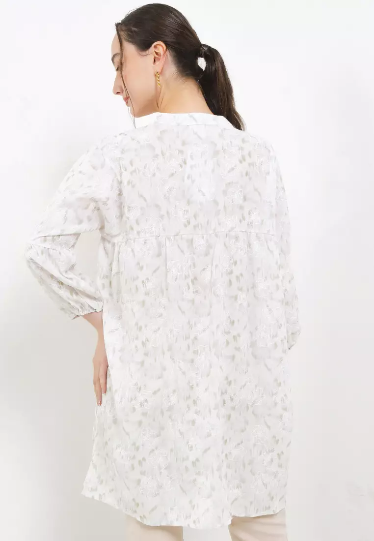 Flo Printed Tie Dye Tunic