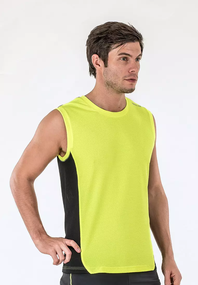 Safety yellow 2024 tank tops