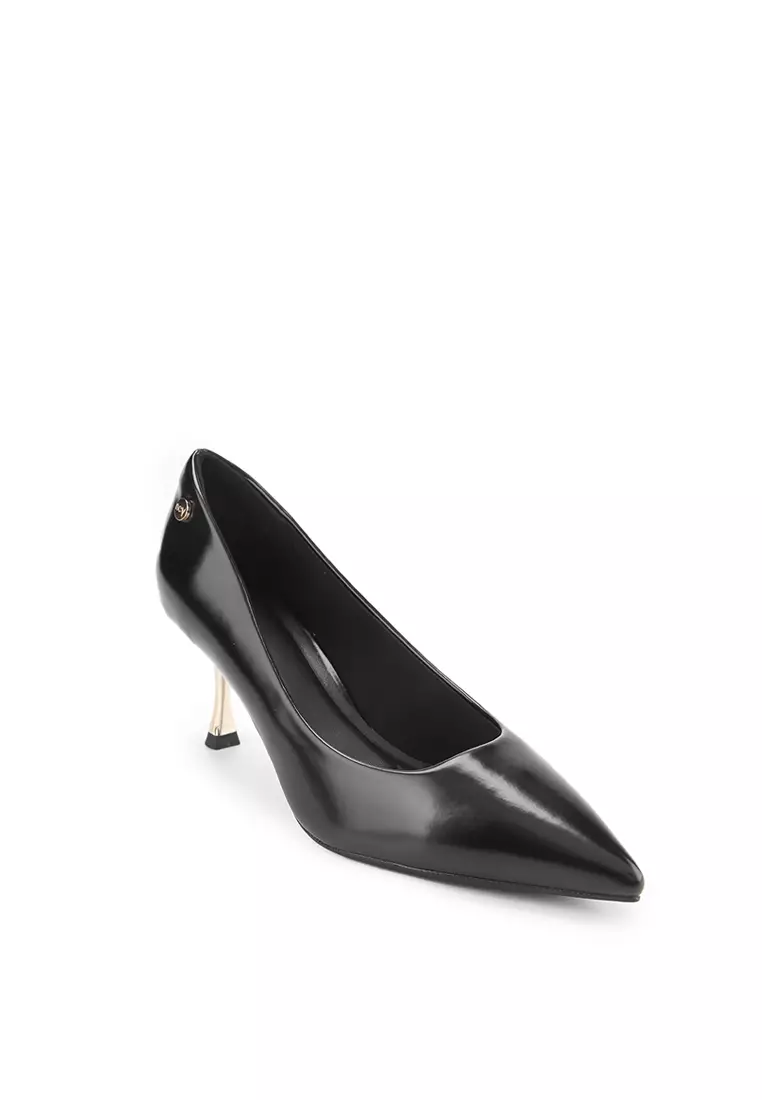Cataleya J2477-1 Heel Shoes Black