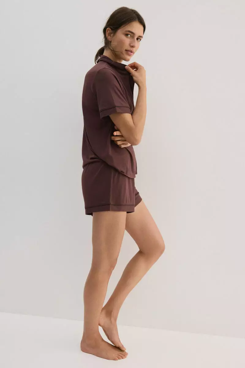 Viscose-blend pyjamas