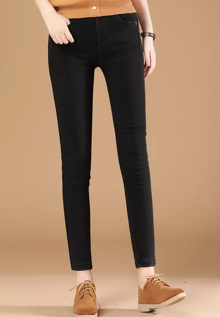 Girls black skinny deals pants