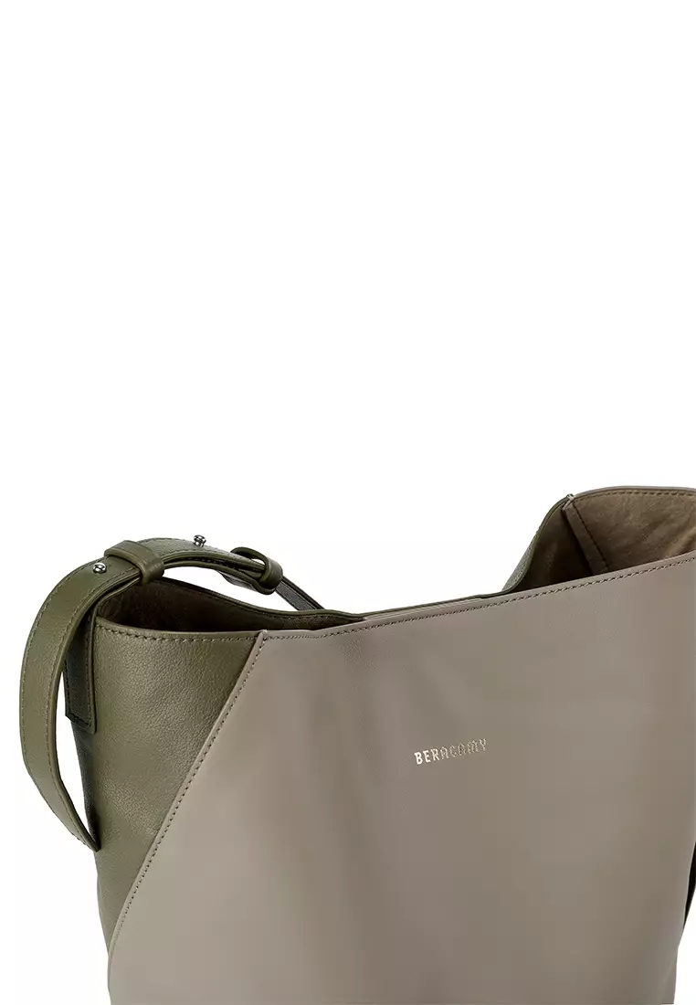 ANAIS Shoulder Bag - Grey / Olive