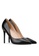 Twenty Eight Shoes black 8CM Microfiber Leather High Heel Shoes D01-y 4F340SH264A6ADGS_2