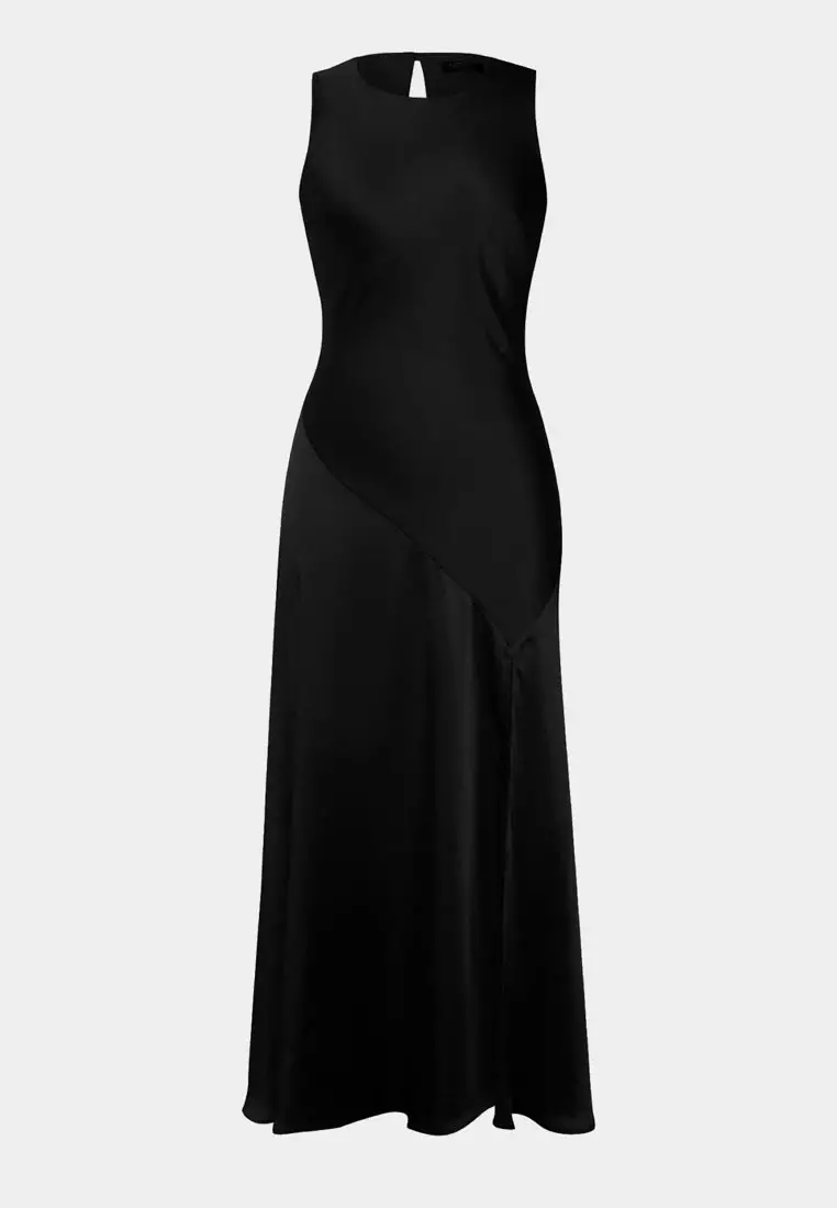 Louisa Satin Bias Dress