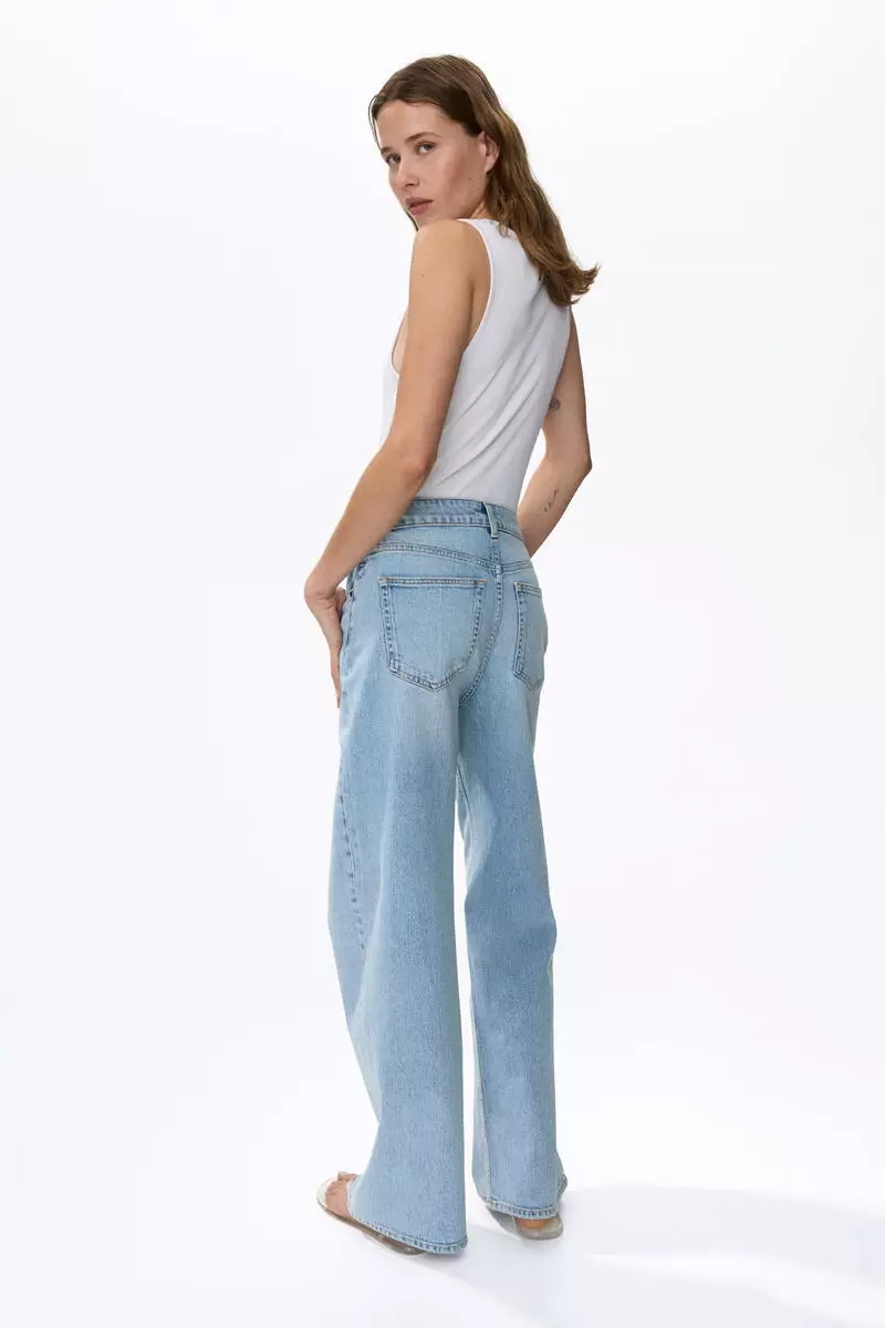 Wide High Waist Jeans