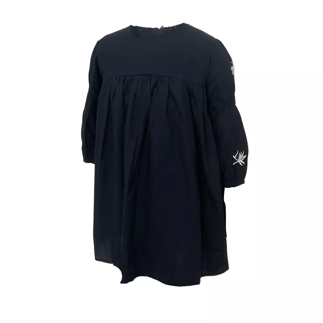 Pingu Dress Anak Perempuan Polos Panjang 90500134D