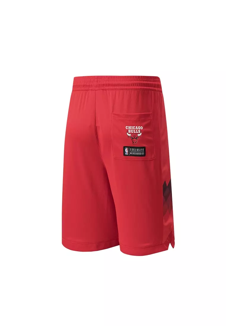 Cromatics Team Logo Print Chicago Bulls Regular Fit Mens Basketball Shorts