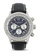 Stuhrling Original black and silver Monaco 4015 44mm Chronograph Watch A4613AC22EB232GS_1