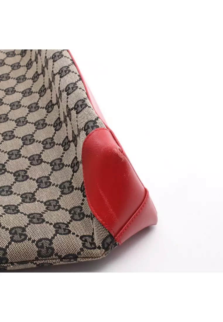 Buy Gucci Pre-Loved Gucci GG canvas Handbag tote bag canvas