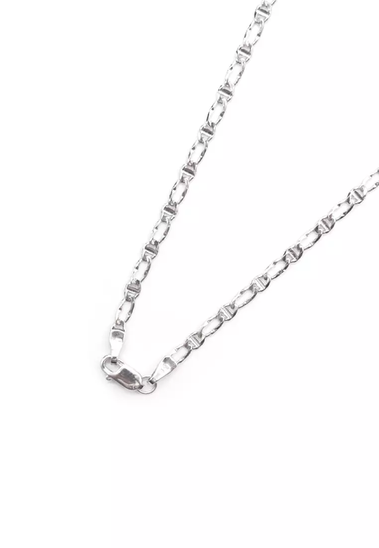 Buy CEBUANA LHUILLIER JEWELRY 14k Italian Made White Gold Necklace