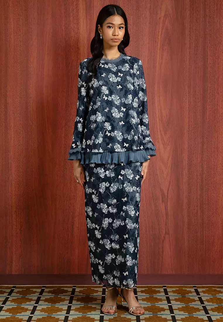 STELLA LACE KURUNG BABYDOLL SET