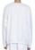 GCDS white GCDS Logo Print Sweatshirt in White 073D3AAEB6CF4CGS_2