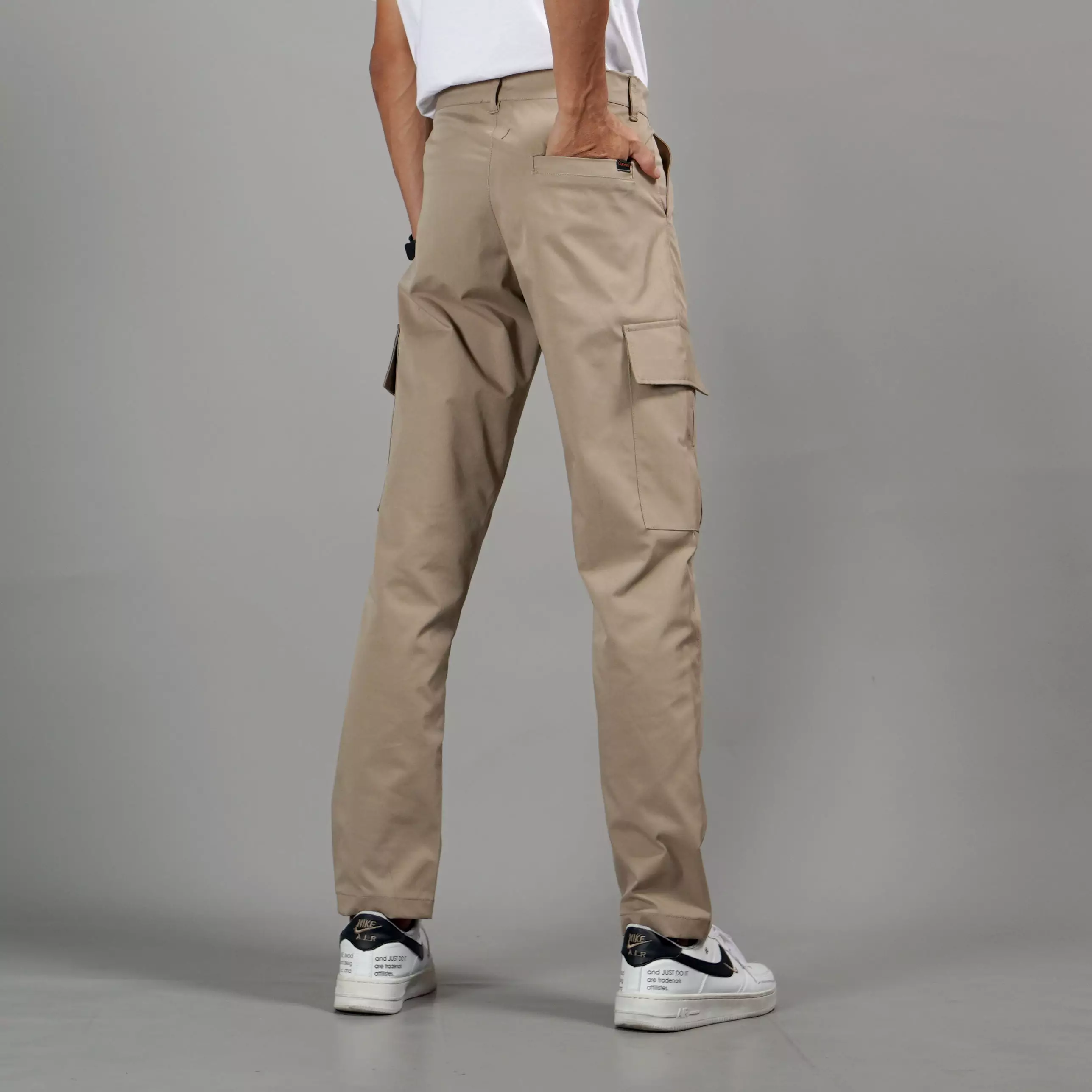  RAYMOND Celana Tactical Celana Cargo Pria Cargo Pants Pria - BEIGE