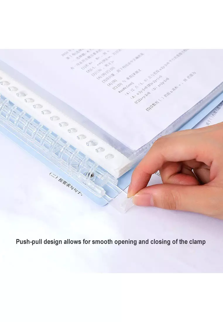 A3 Document Organizer 23×32.5cm 20 Pages - Pink