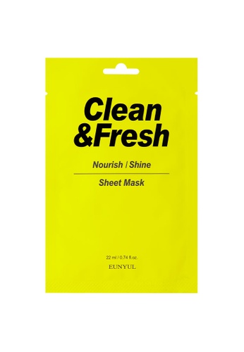 Eunyul EUNYUL Clean&Fresh Nourish/Shine Sheet Mask DC79BBEA4DE9FDGS_1
