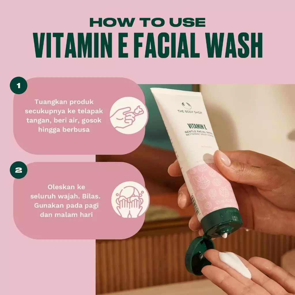 Vitamin E Gentle Facial Wash 125ml
