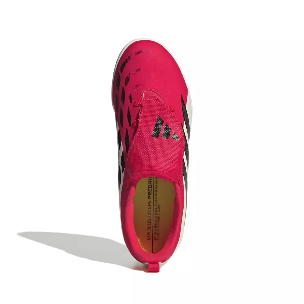 ADIDAS Predator Club Fold-Over Tongue El Tf J JR5913 - Sepatu Bola Anak (Merah)