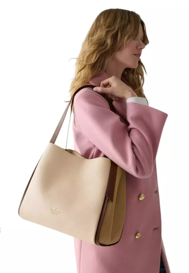 Knott Large Carryall Shoulder Bag - Milk/Multi