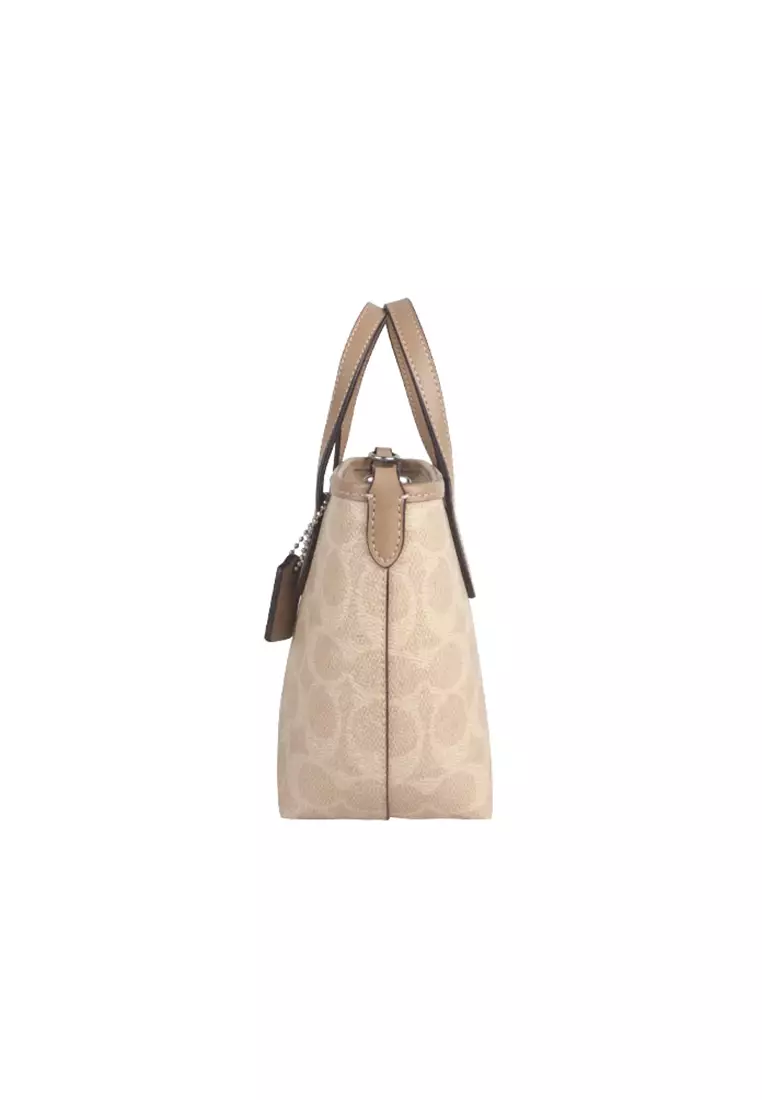 City Mini Tote Bag In Signature Canvas CW032