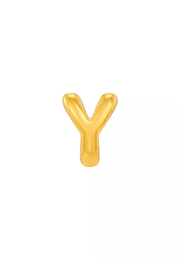 HABIB 916/22K Yellow Gold Alphabet Charm 6800025YY