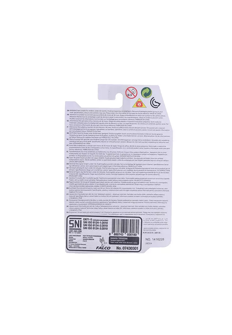 Mainan Anak Mobil Teamsterz Diecast Type N Mobil Balap Orange TM-19A