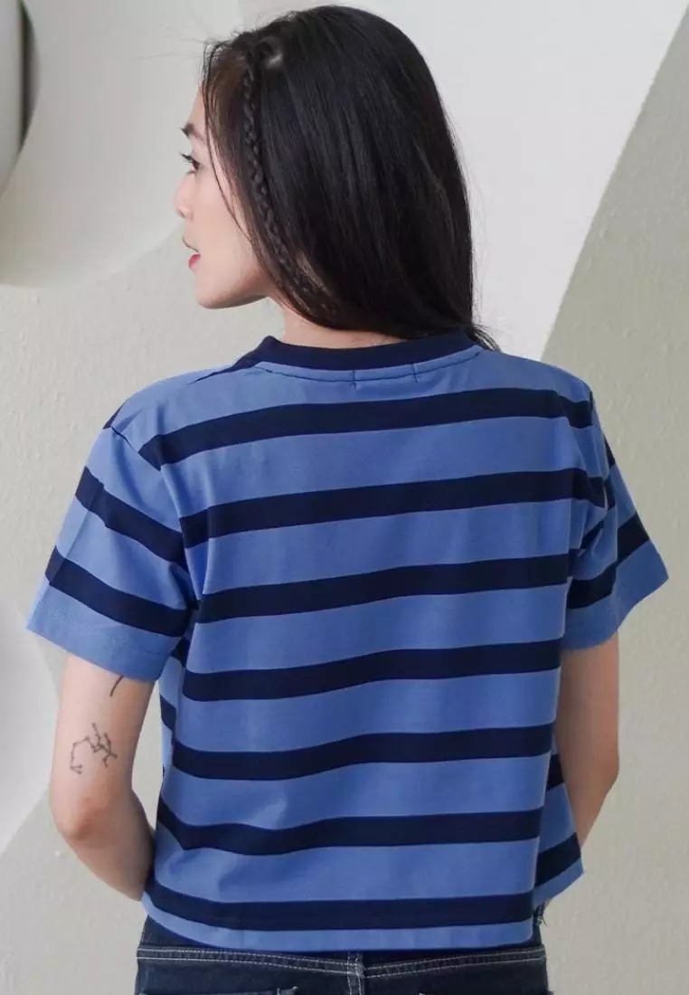 Matsuda Kaos Crop top katun Hollis