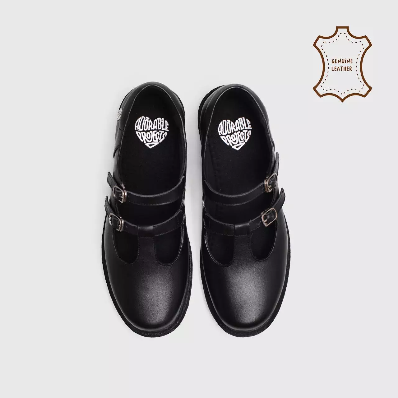 Onda Oxford Genuine Leather Black