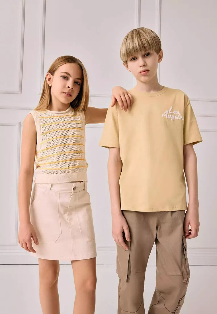 Gabardine Skirt
