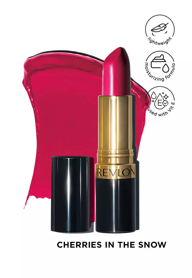 Discount on Revlon  shoes - SKU: Super Lustrous Creme Lipstick (Cherries In The Snow)