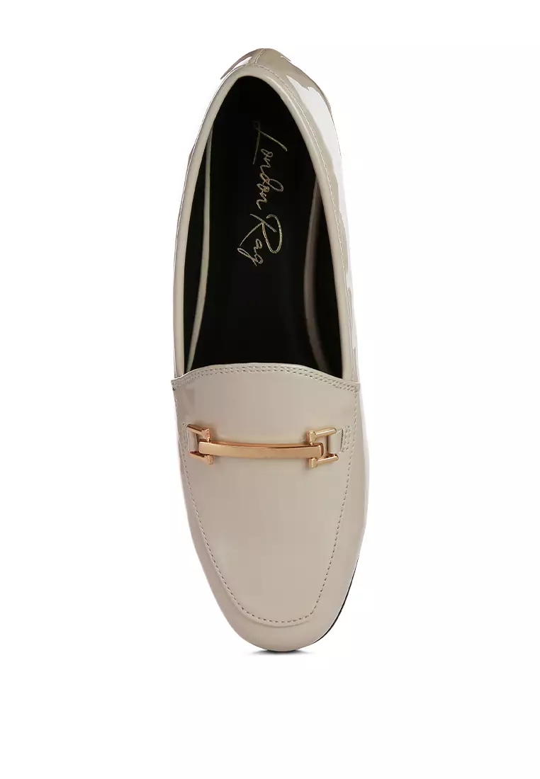 Buy London Rag Beige Faux Leather Semi Casual Loafers 2024 Online ...