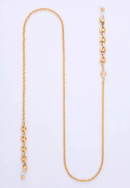 Hackney CH-121 Necklace Gold Eyewear Chain Accessories