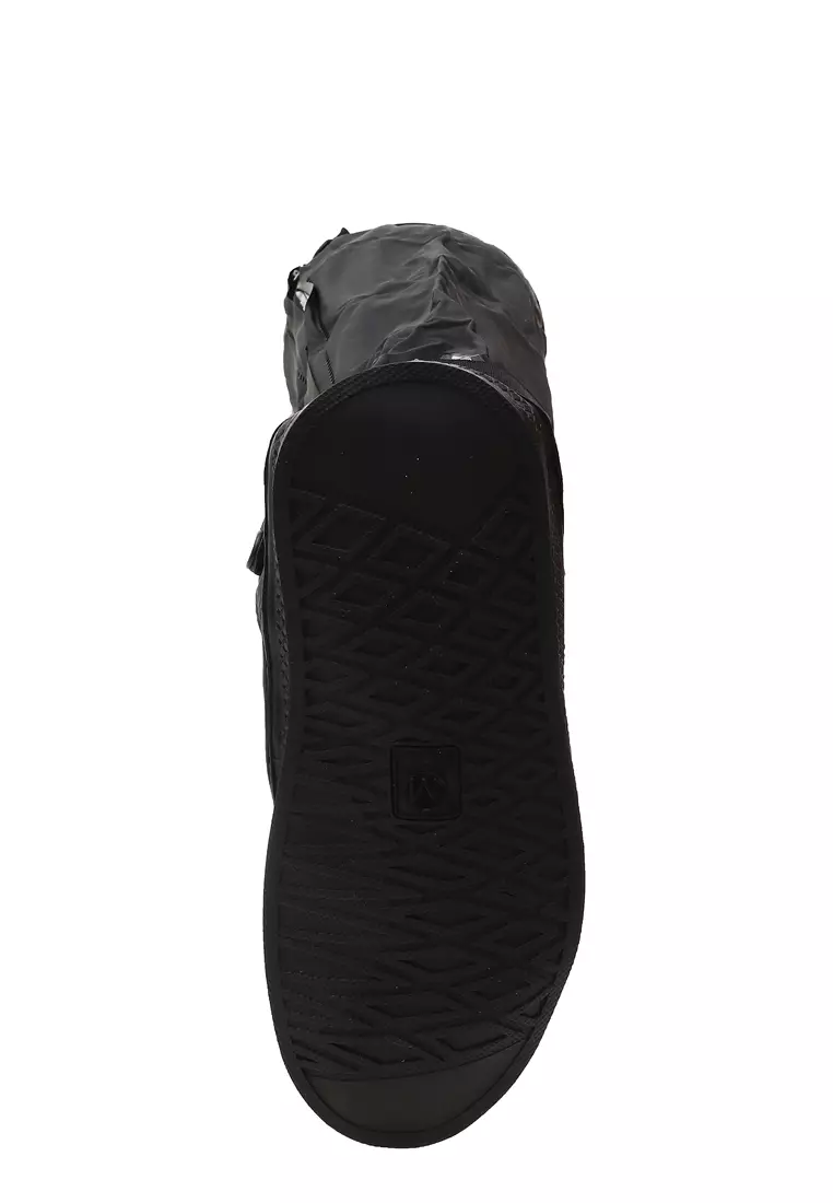 Rain Cover Hujan Sepatu dengan Reflektor Cahaya Size S Material Rubber ORIGINAL