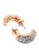 BELLE LIZ silver Madelyn Gold Silver Crescent Earrings 8D50DAC0863C62GS_3