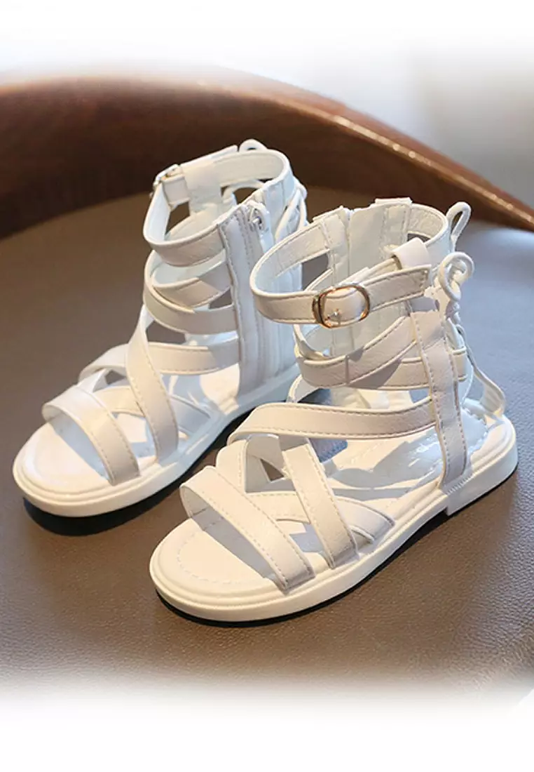 VANSA Fashion Strap High Top Sandals VSK S653