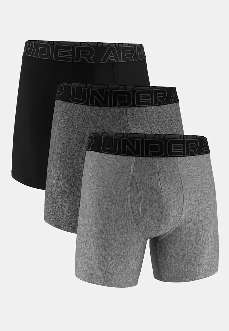 Performance Tech™ 6" 3件裝四角褲