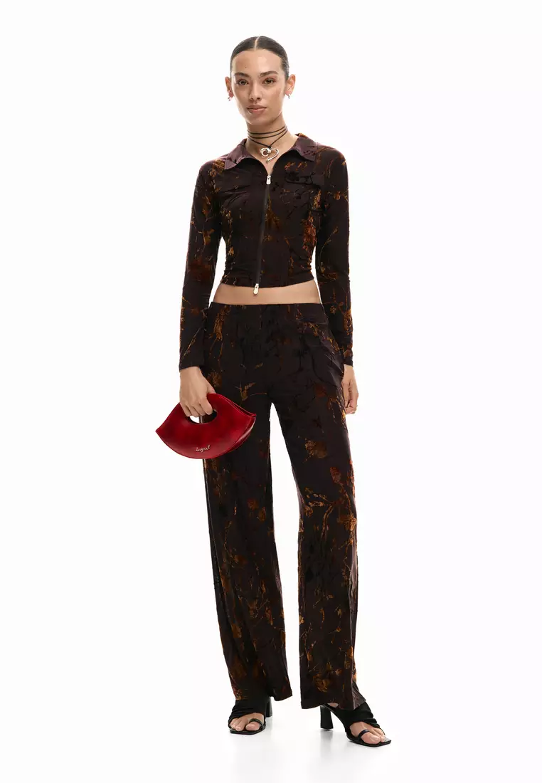 KNIT T-SHIRT LONG SLEEVE