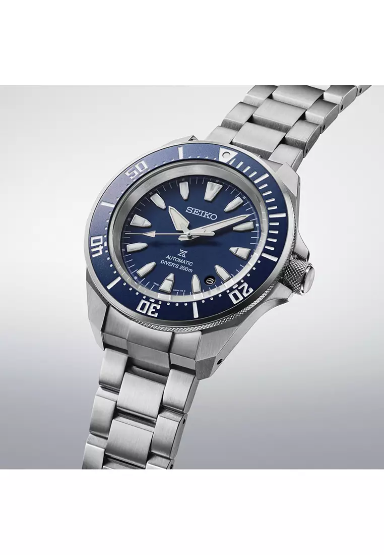 Prospex Samurai Sea Stainless Steel Strap Men’s Automatic Watch SRPL51K1 – Dive Watch
