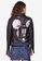 Desigual black Mickey Mouse Hybrid Quilted Jacket 782AEAA3974058GS_2